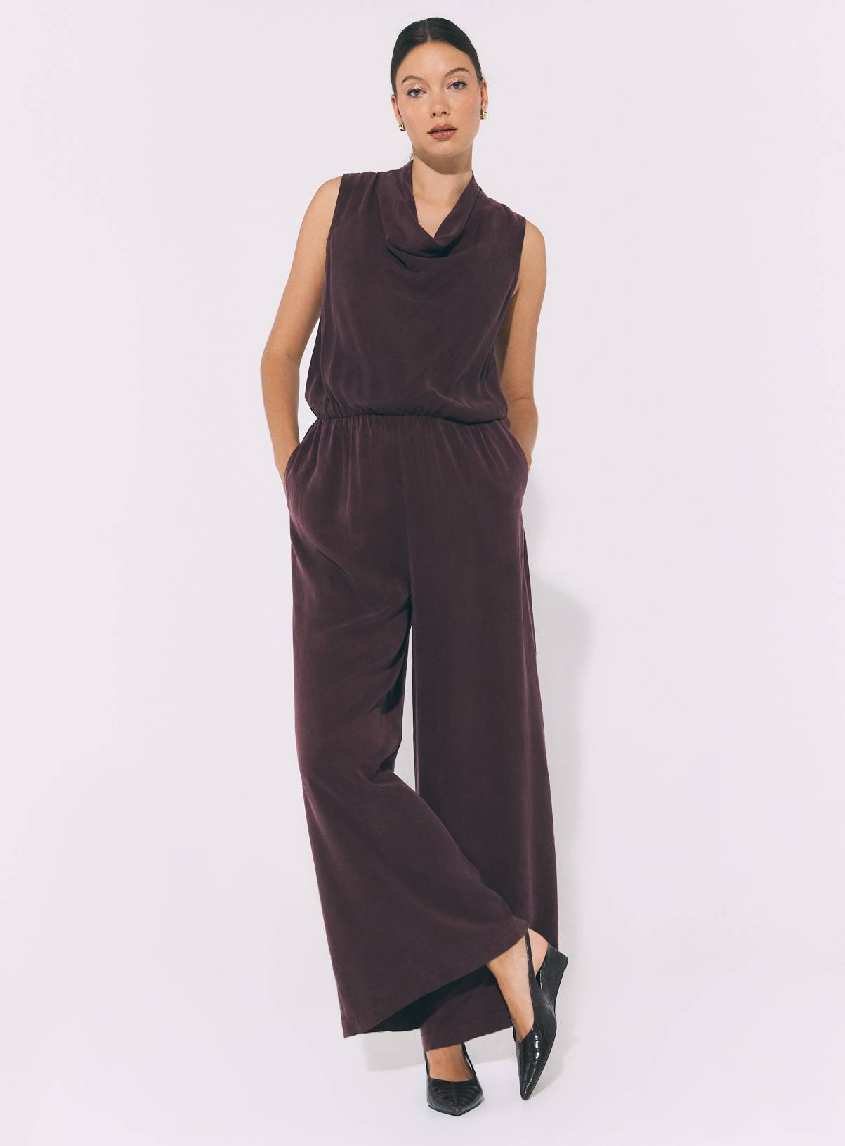 Sandwash Cowl Neck Jumpsuit 10 - Image 2